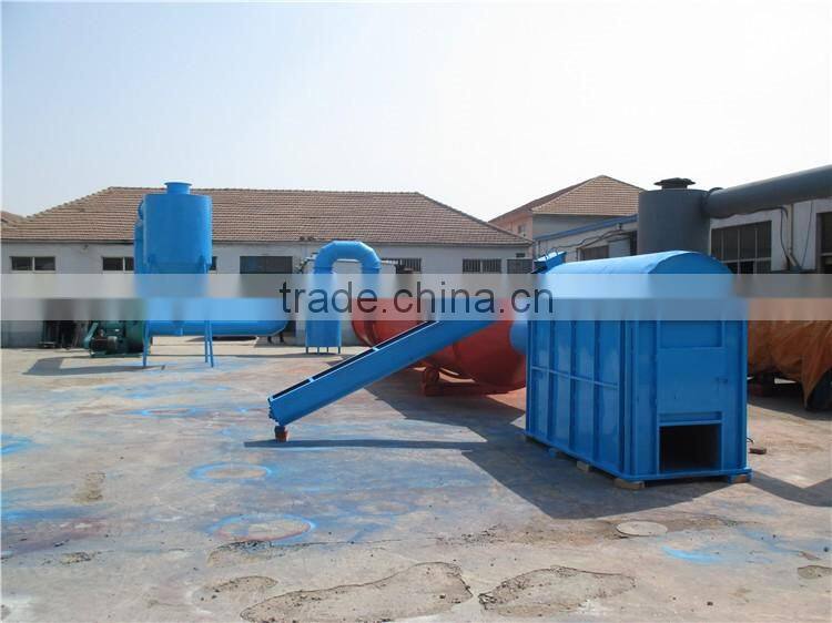 Simple Operation Automatic Control With Adaptable Programming Wood Pellet and Concrete Rotary Dryer Supplier