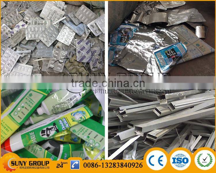New Tech Waste Plastic Recycle Machine for Medical Blister Toothpaste Tube Laminate Material