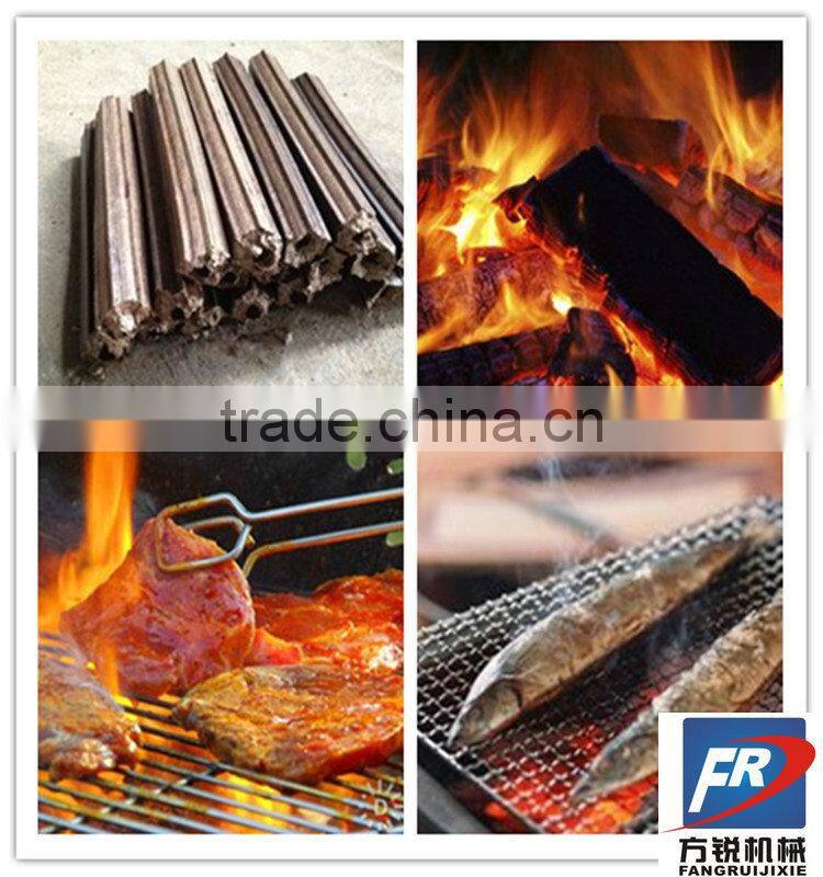 Charcoal shawarma machine/sawdust charcoal machine/biomass brick making machine