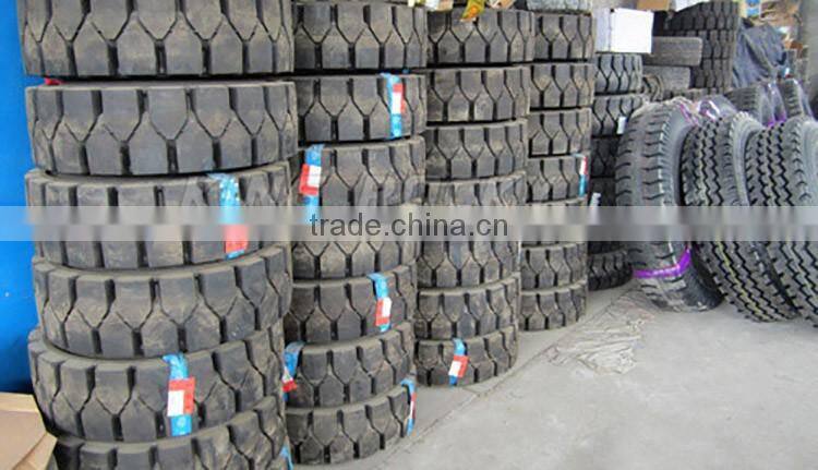 solid 7.00-9 forklift tires export to global