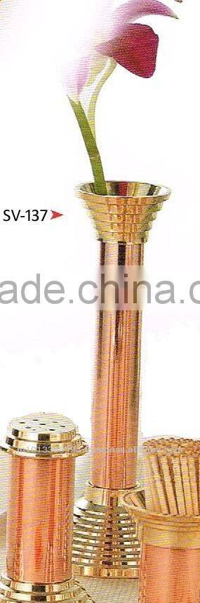 Copper Bud Vases