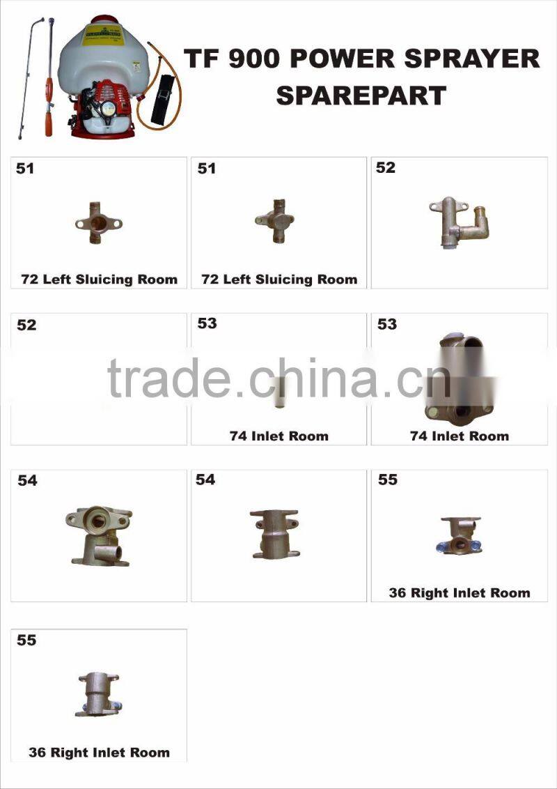 TU26, TF900 SPRAYER ENGINE SPARE PARTS