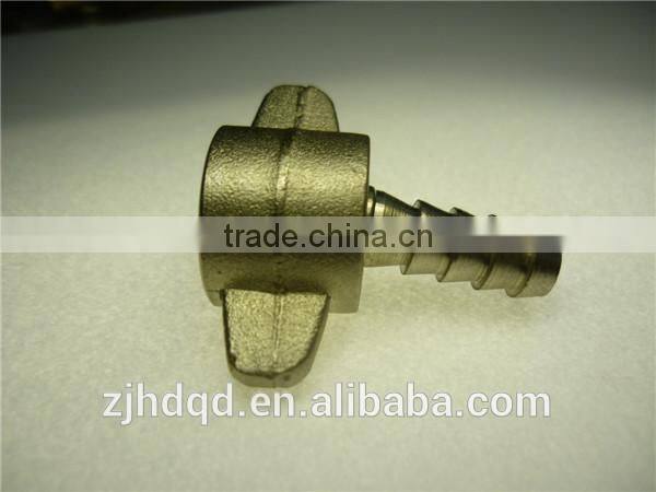 swivel connector w/hose barb ,size 1/4"swivel brass connector