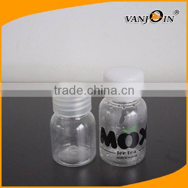 Wholesale 50ml Clear Small PET Plastic Dispensing Bottles