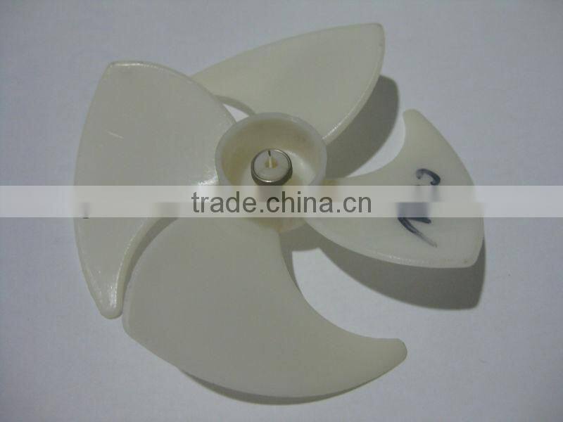 Plastic fan blade for shaded pole motor / Air conditioner fan blade / Plastic blade for cooling system