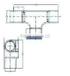 Electrical UPVC Inspection tees AS/NZS 2053
