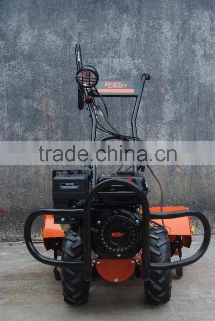 tiller tractor rotavator 7.0HP with 12V light
