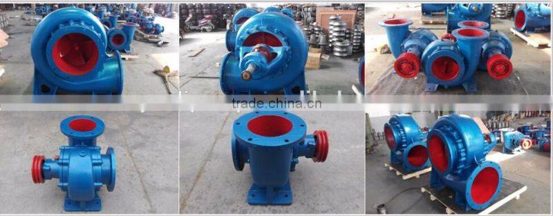 HW series bare shaft high volume low pressure water mixed flow pump