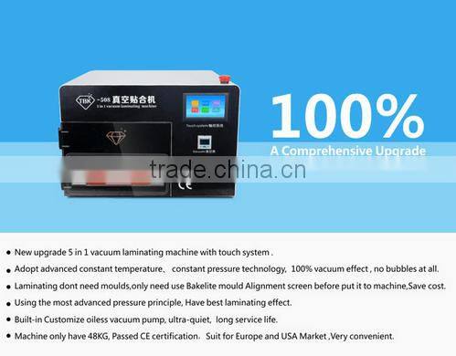 5 in 1 oca laminating machine for repairing cell phone touch screen