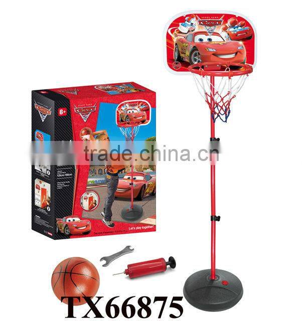 2IN1 king sport basketball sets, kids mini plastic portable basketball hoop