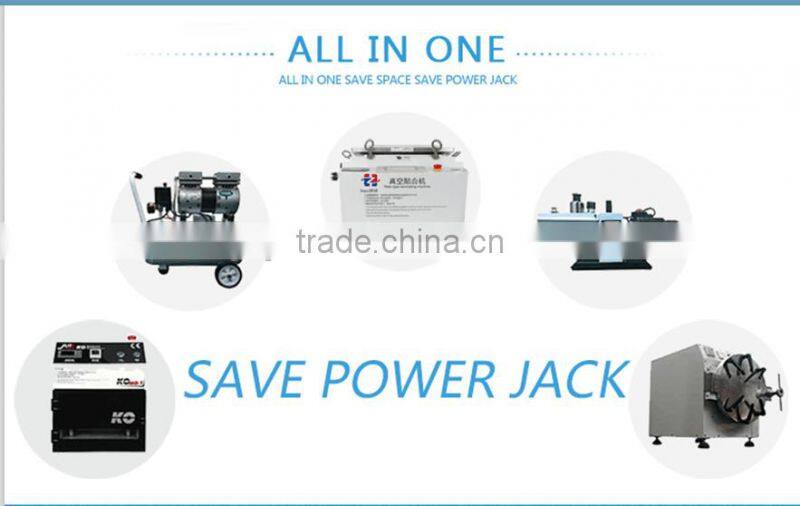 2 in 1 lcd repair machine vacuum glass laminating with air bubble film foam removing machine oca lamination 12 inch