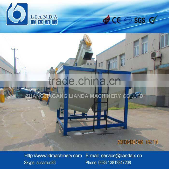 Agriculture PE PP film recycling machine with CE certificate