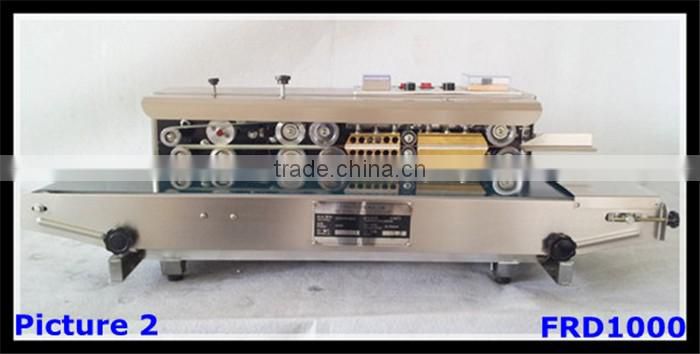 FR800/FR900/FR1000 Automatic Continuous Plastic Bag Sealing Machine