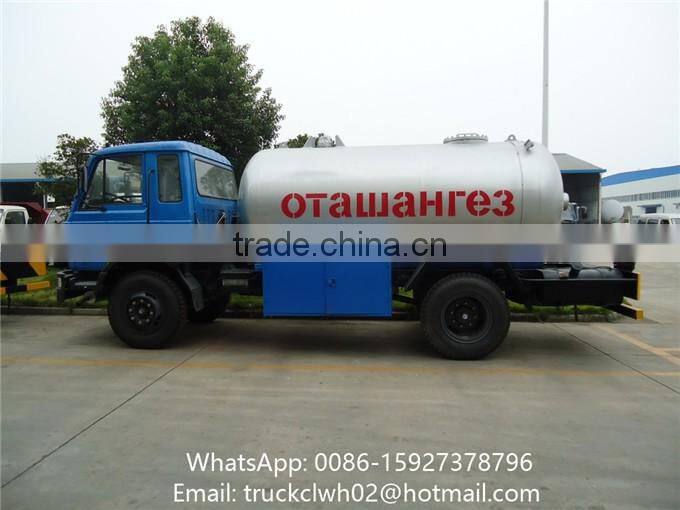 Tanker Truck LPG Delivery 8000L 8m3 CLW LPG Vehicle