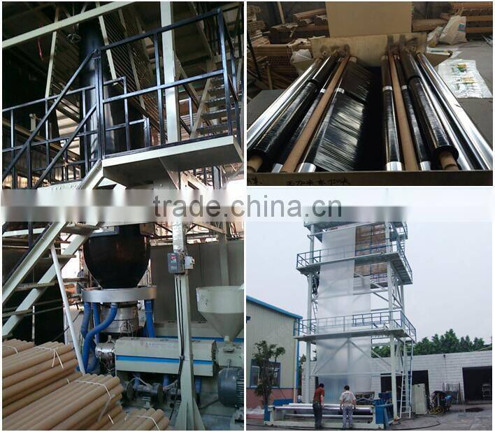 lldpe single layer agricultural mulch blowing film extruder