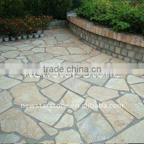 Black roundness garden stone