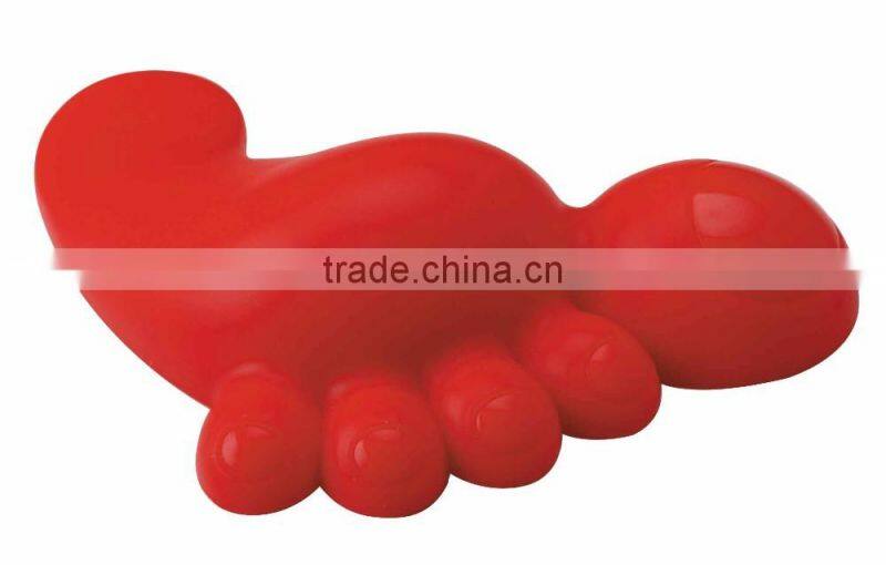 Safety Foot Shape Funny Sliding Rubber Door Stop
