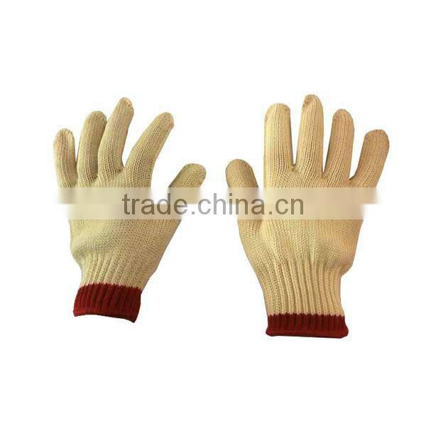 Knitted mechanic work gloves