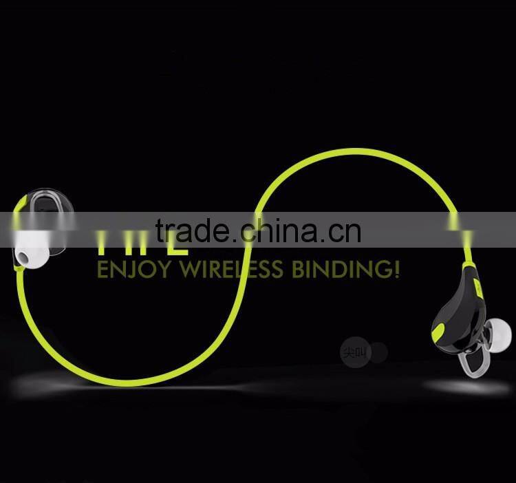 Sports Stereo Bluetooth Wireless Headset, A9 Colorful Double Wireless Earphone For Outdoor Sports