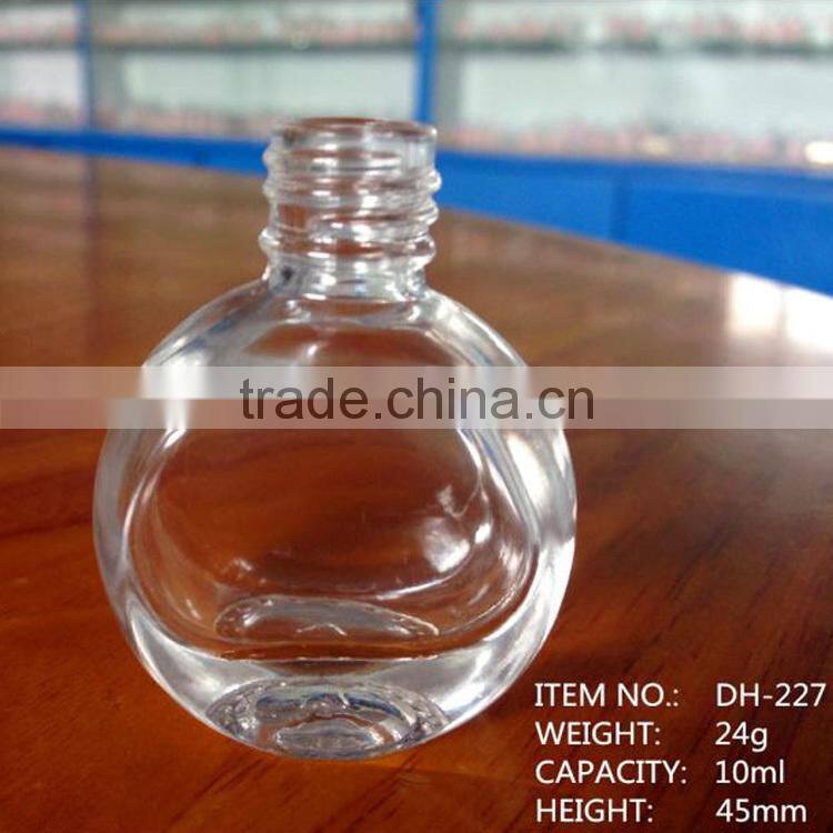 10ml drum type glass nail polish bottle