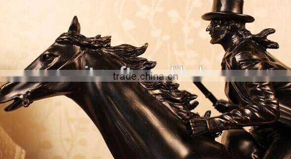 Continental retro resin decoration Knight romania souvenirs