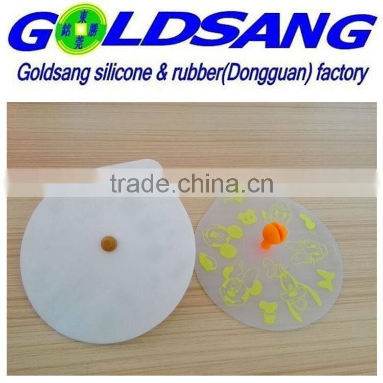 food grade silicone cup lid for mug cup cover