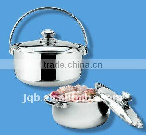 Mini stainless steel 201 food container with low price and handle