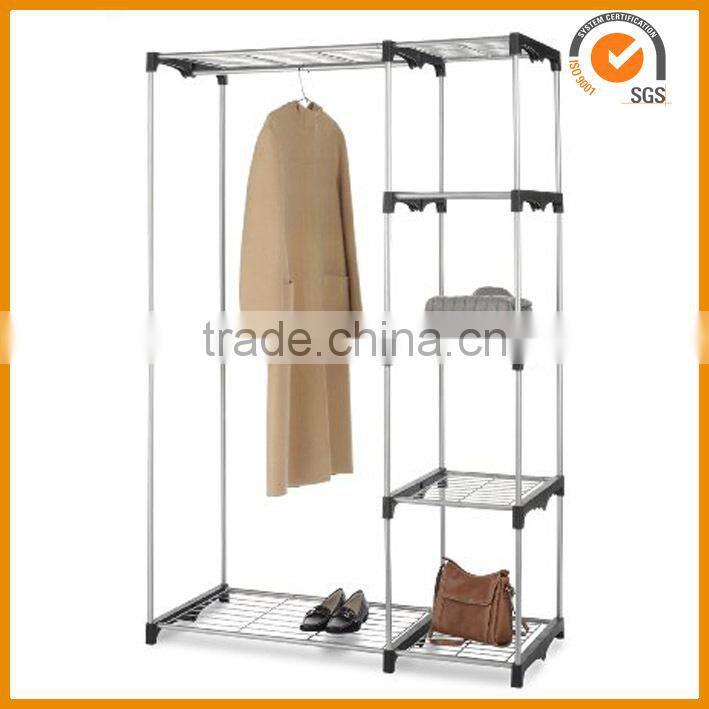 2014 new bedroom portable folding fabric wardrobe