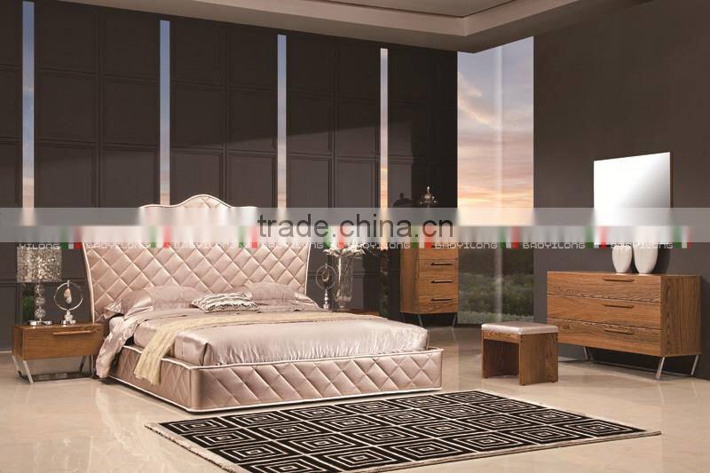 top quality bed room furniture / Pu bed room set