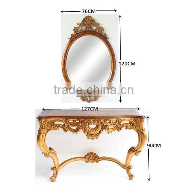 Factory Wholesales Living Room New Design Antique Hanging Console Table