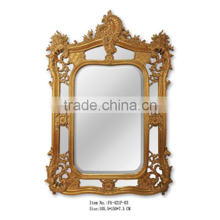 Antique gold leaf Decorative wall mirror FA-421P-03