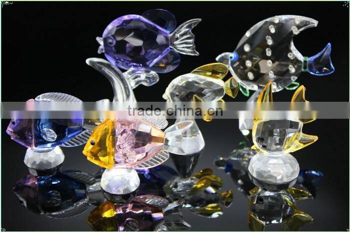 crystal animal figurines seafish