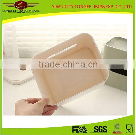 Table Decoration Accessories Clear Plastic Tissue Box Sweet Paper Box