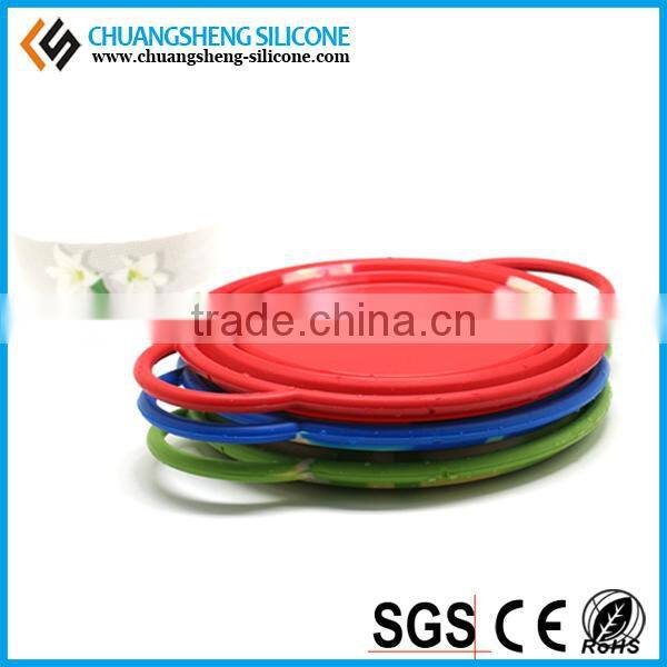 FOLDING Kitchen use basin, silicone bowl, colorful painting basin