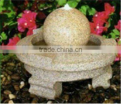 small rolling ball water waterfall fountain