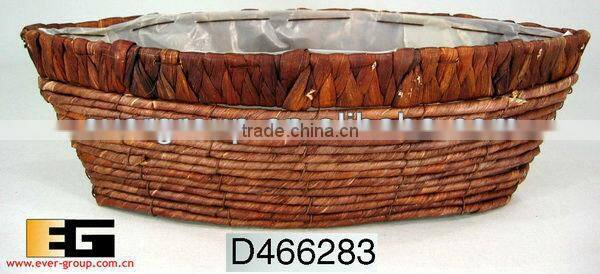 square banana leave garden planters/pots