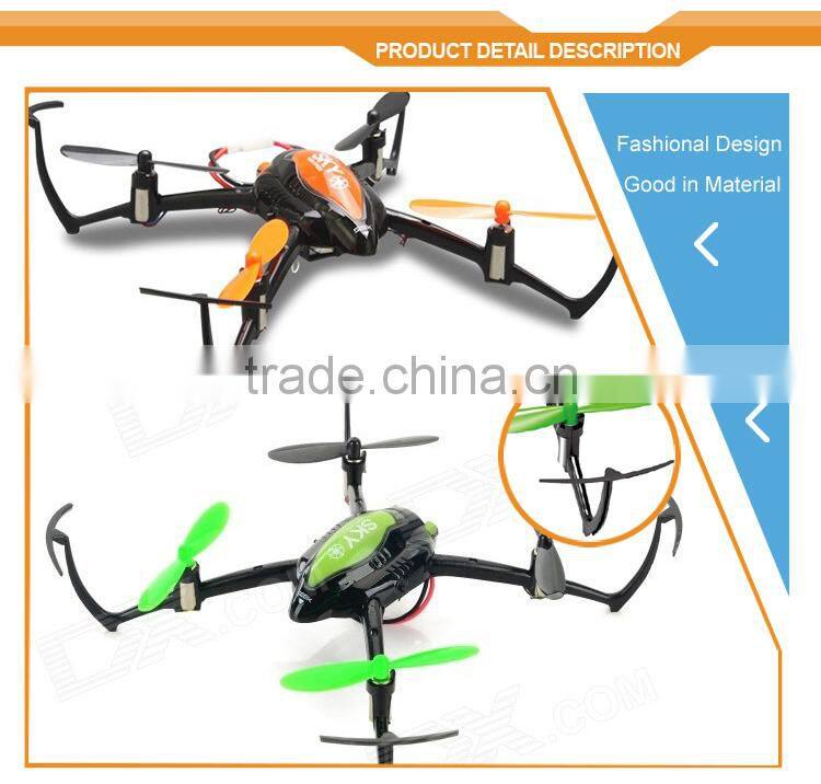 4CH RC Skywalker Quad Copter-2.4Ghz Stunt Helicopter UFO Aircraft RC Flies Runs Climbing Walls