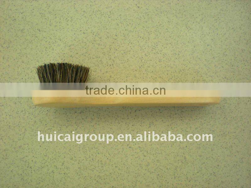 wooden shoe brush