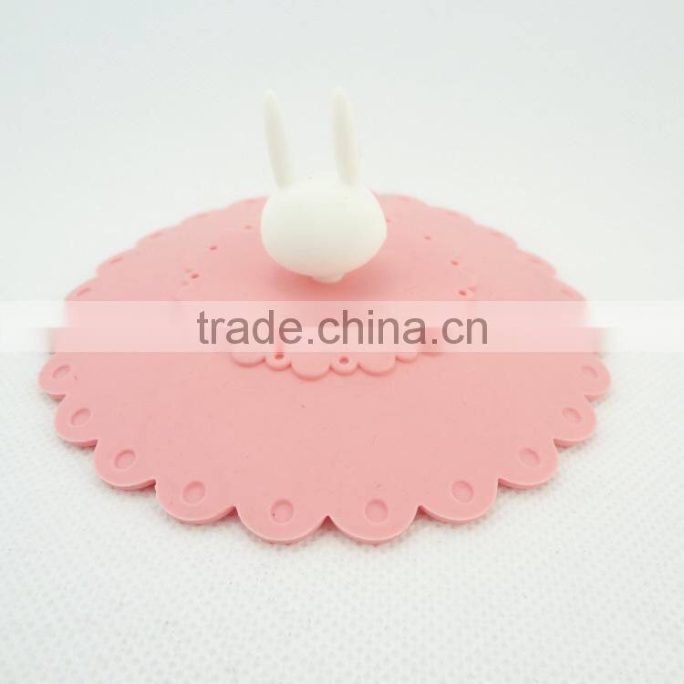 Cute Rabbit Anti-dust Airtight Seal Silicone Drink Cup cover