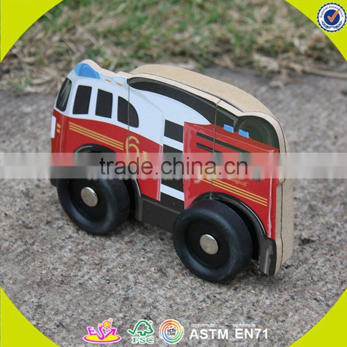 wholesale baby wooden diy car toy, multitype kids wooden diy car toy, educational children wooden diy car toy W04A137