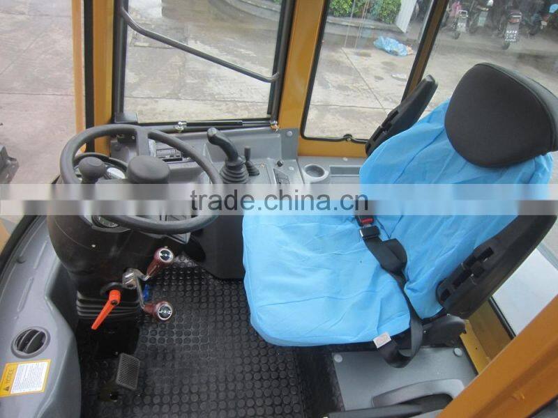 JN912 new type wheel loader ZL12 with big cabin CE ROPS FOPS
