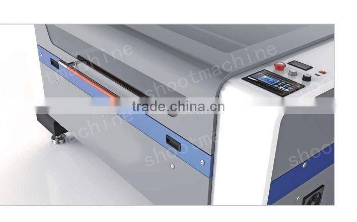 Laser Cutting Machine SHCOL-1390N With Laser-type Sealed CO2 laser tube and Cutting area 1300x900mm