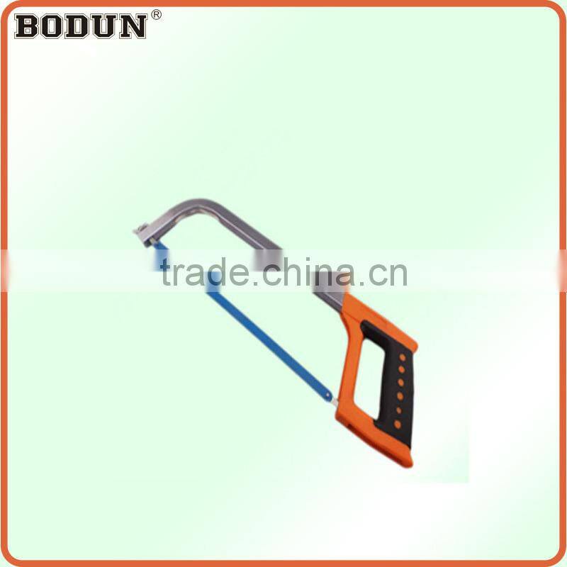 B5010 12" High quality wood cutting square tube hacksaw frame with plastic handle