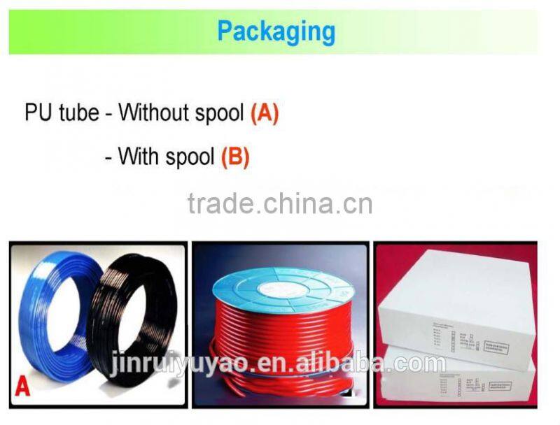 pu stretch tube corrosion resistance white 10mm*6.5mm used for industry