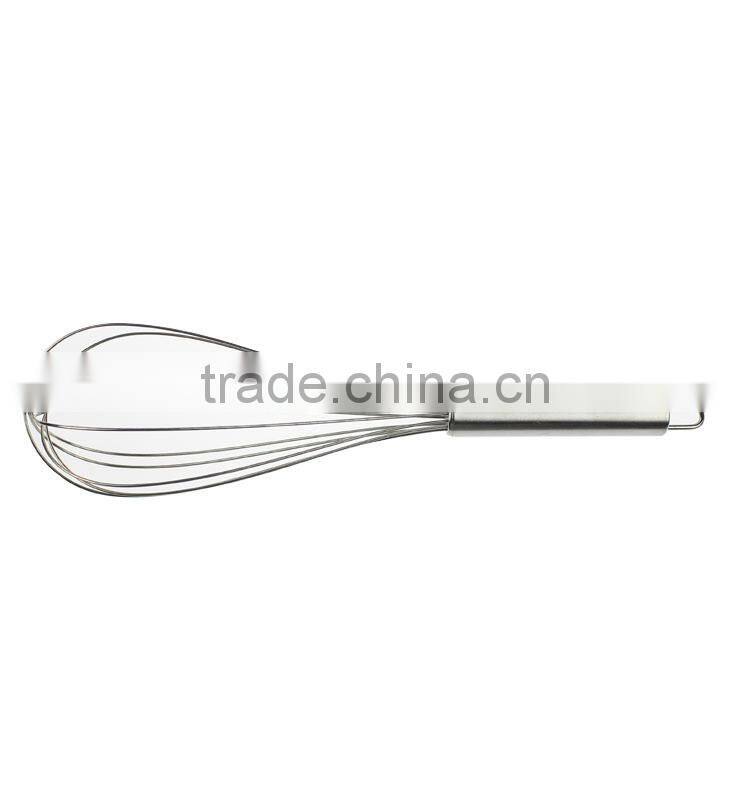 high quality stainless steel kitchen egg whisk with good grip
