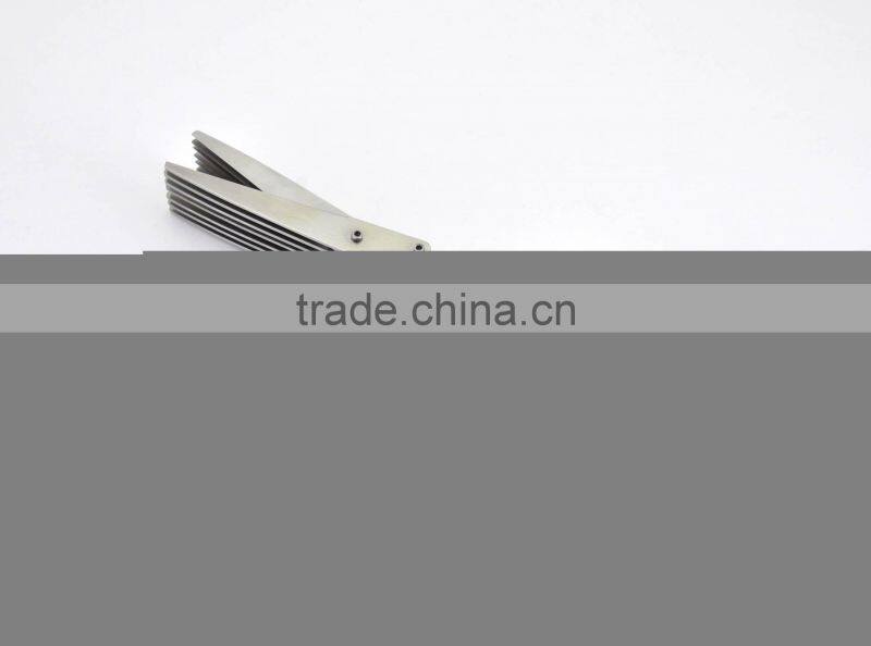 8 inch colourful plastic shredder scissors with 3 blades