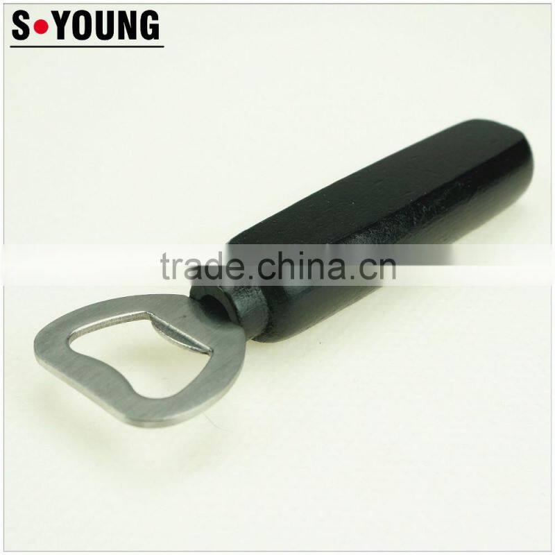 44066 wooden handle bottle opener