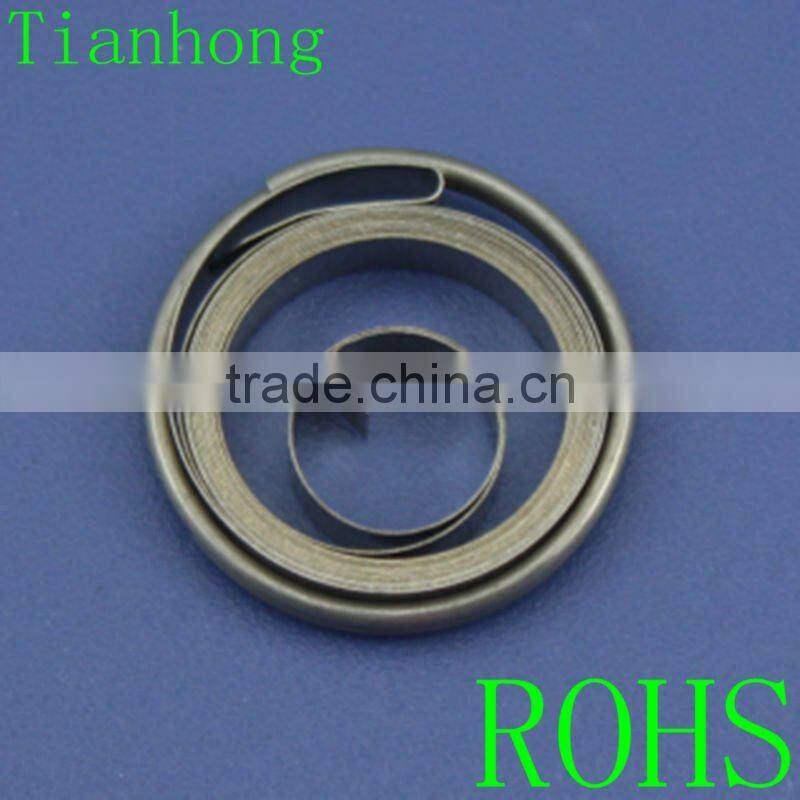 Power springs made of thin stainless steel