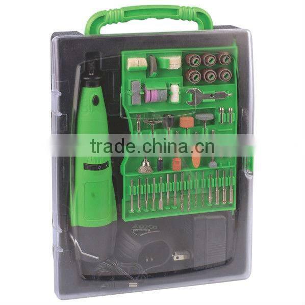 158 pieces cordless grinder and accessories kit with GS,CE,ROHS,EMC