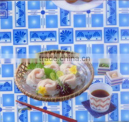 2014 NEW Style Designed HOT SELL Fashion Printed Fruit PVC clear table cover cloth